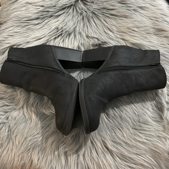 Rampage Pamina Stacked Heel Boots Booties 9.5 - Picture 5 of 13